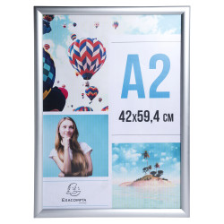 Cadre mural aluminium A2