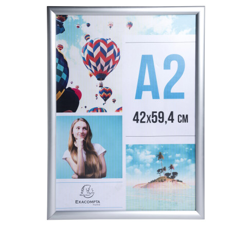 Cadre mural aluminium A2