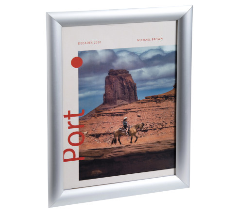 Cadre photo mural aluminium A3