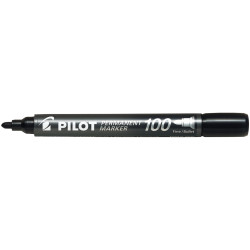 Marqueur permanent 100 ogive pointe fine noir