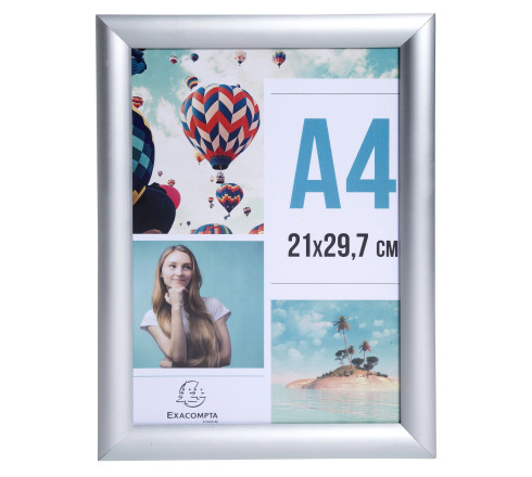 Cadre photo aluminium A4