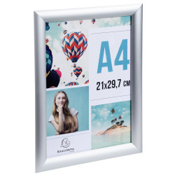 Cadre photo aluminium A4