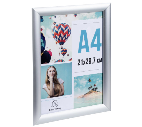 Cadre photo aluminium A4