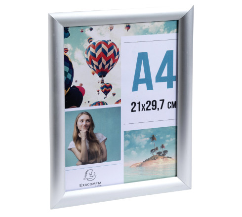 Cadre photo aluminium A4