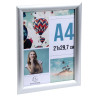 Cadre photo aluminium A4