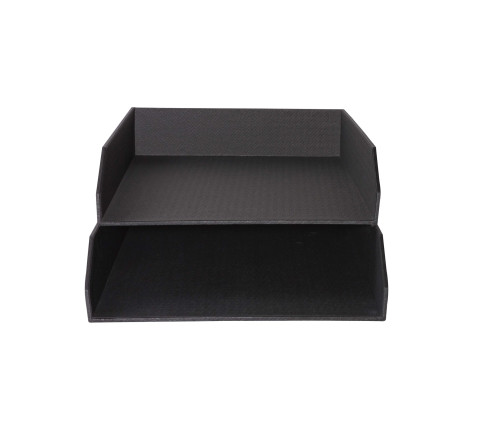 Lot de 2 corbeilles à courrier OfficeByMe