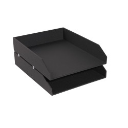Lot de 2 corbeilles à courrier OfficeByMe
