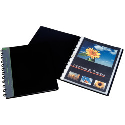 Protège-documents 60 vues ADOC BIND-EX, couverture en polypropylène ri