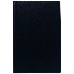 Agenda semainier plastique 16x24cm noir