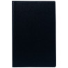 Agenda semainier plastique 16x24cm noir