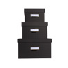 Lot de 3 boîtes de rangement OfficeByMe