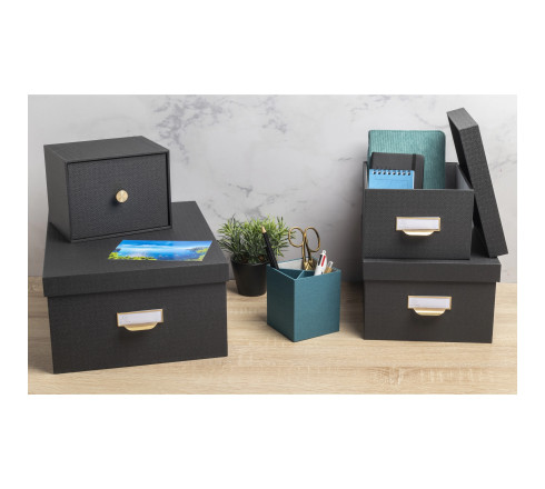 Lot de 3 boîtes de rangement OfficeByMe