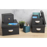 Lot de 3 boîtes de rangement OfficeByMe
