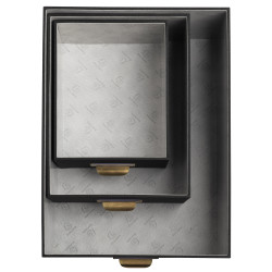 Lot de 3 boîtes de rangement OfficeByMe