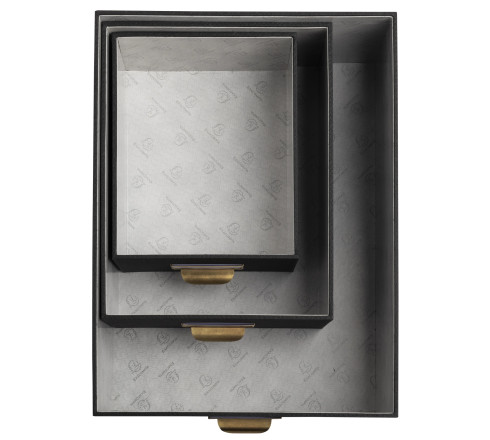 Lot de 3 boîtes de rangement OfficeByMe