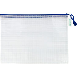 Pochette fourre-tout 330x240mm bleue