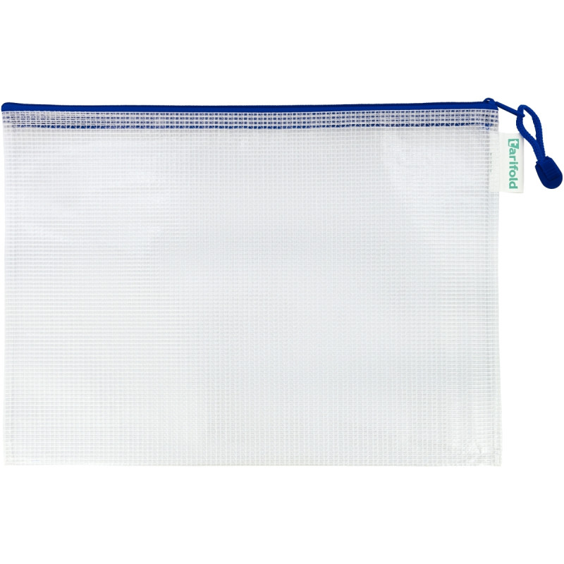 Pochette fourre-tout 330x240mm bleue