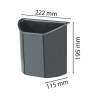 Compartiments Ecologic pour poubelles de bureau