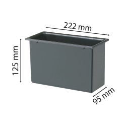 Compartiments Ecologic pour poubelles de bureau