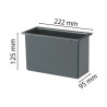 Compartiments Ecologic pour poubelles de bureau