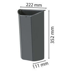 Compartiments Ecologic pour poubelles de bureau