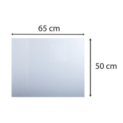Sous-main souple PVC Crystal - 50x65 cm