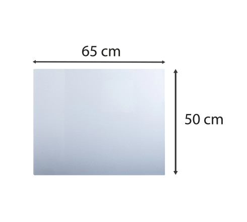Sous-main souple PVC Crystal - 50x65 cm