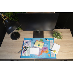 Sous-main rigide PVC France - 37,5x57,5cm