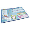 Sous-main rigide PVC Maths - 37,5x57,5 cm