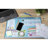 Sous-main rigide PVC Maths - 37,5x57,5 cm