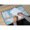 Sous-main rigide PVC Maths - 37,5x57,5 cm