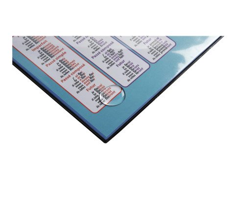 Sous-main rigide PVC Maths - 37,5x57,5 cm