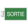 Panneau PVC adhésif antidérapant Sortie 20x11 cm