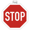 Panneau PVC adhésif antidérapant Stop 30 cm