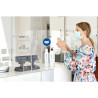 Panneau PVC adhésif antidérapant Masque obligatoire 20 cm
