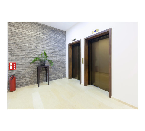 Panneau PVC adhésif antidérapant Extincteur 20x20 cm