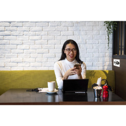 Panneau PVC adhésif antidérapant Wifi 10 cm