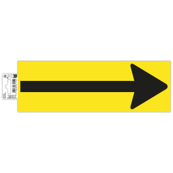 Bande de sol PVC adhésive antidérapante fleche 30 x 10 cm