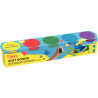Set de 5 pots de 125 grammes de pâte à jouer blandiver couleurs primai