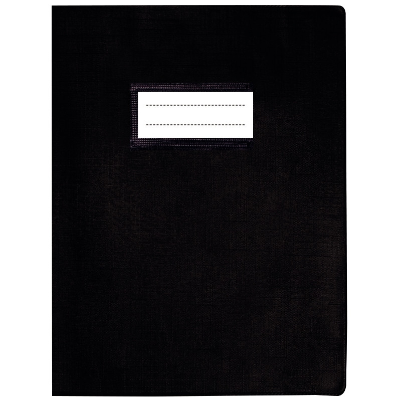 Paquet de 10 protège-cahiers grands rabats en PVC 22/100ème, pour form