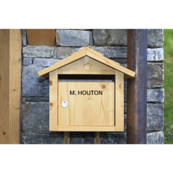 Pochette de lettres adhésives noires A-Z 50 mm