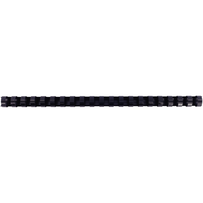 Boîte de 100 reliures plastiques couleur Ø 16mm noir