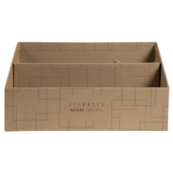 Trieur vertical / porte lettres 3 compartiments carton Eterneco