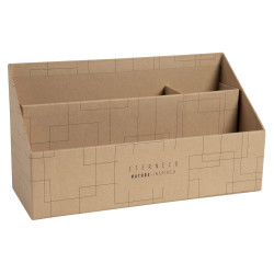 Trieur vertical / porte lettres 3 compartiments carton Eterneco