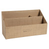 Trieur vertical / porte lettres 3 compartiments carton Eterneco