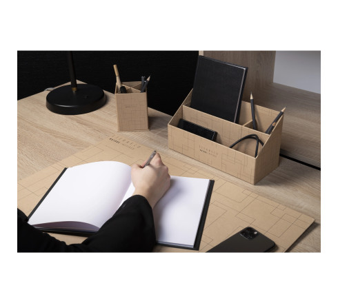 Trieur vertical / porte lettres 3 compartiments carton Eterneco
