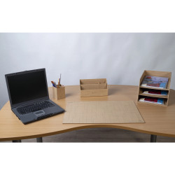Trieur vertical / porte lettres 3 compartiments carton Eterneco