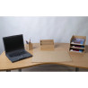 Trieur vertical / porte lettres 3 compartiments carton Eterneco