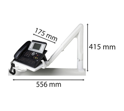 Bras pour téléphone Téléscophone Office