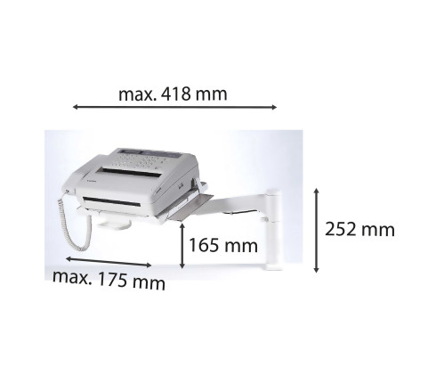 Bras pour téléphone Télévario Office